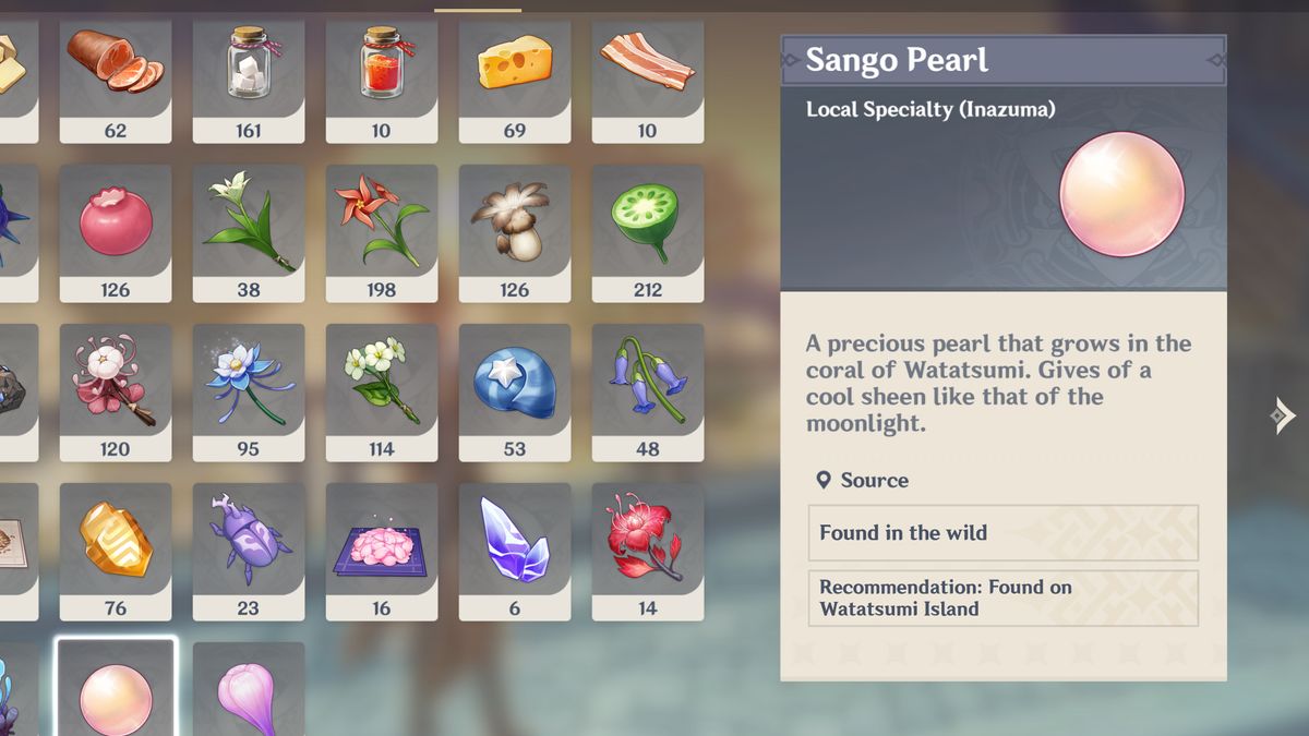 Genshin Impact Sango Pearls locations GamesRadar+