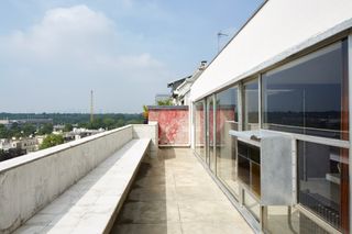 Le Corbusier's balcony