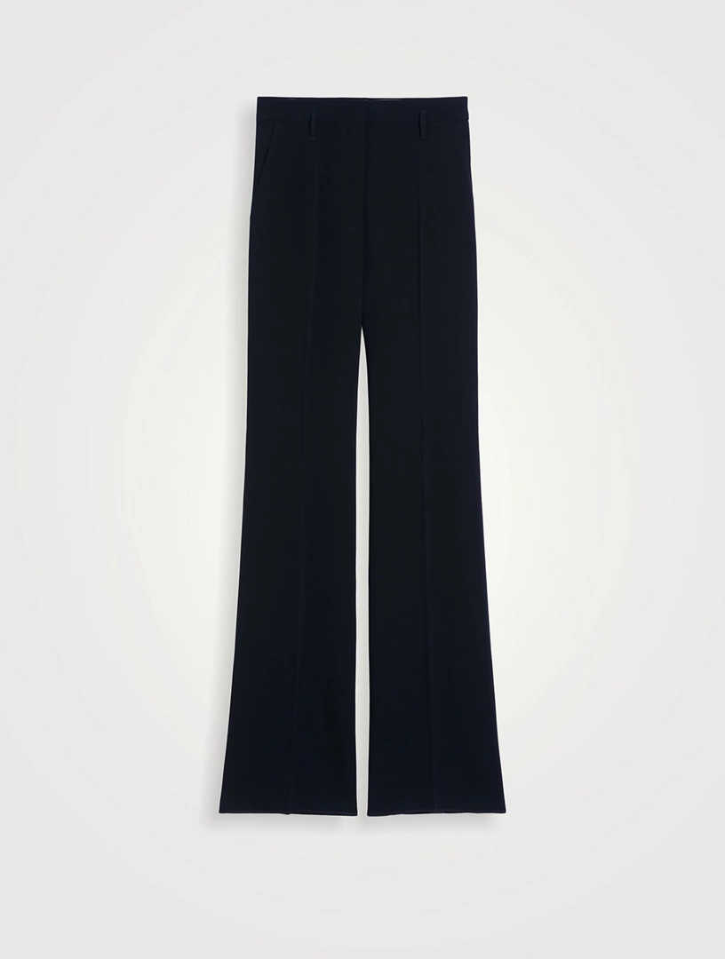 Flared Cady Trousers