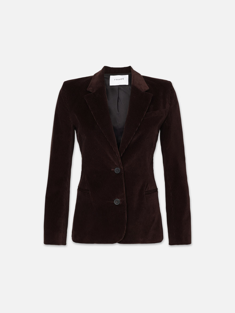 The Corduroy Femme Blazer -- Espresso