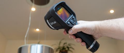 FLIR E-XT thermal imagine camera being tested