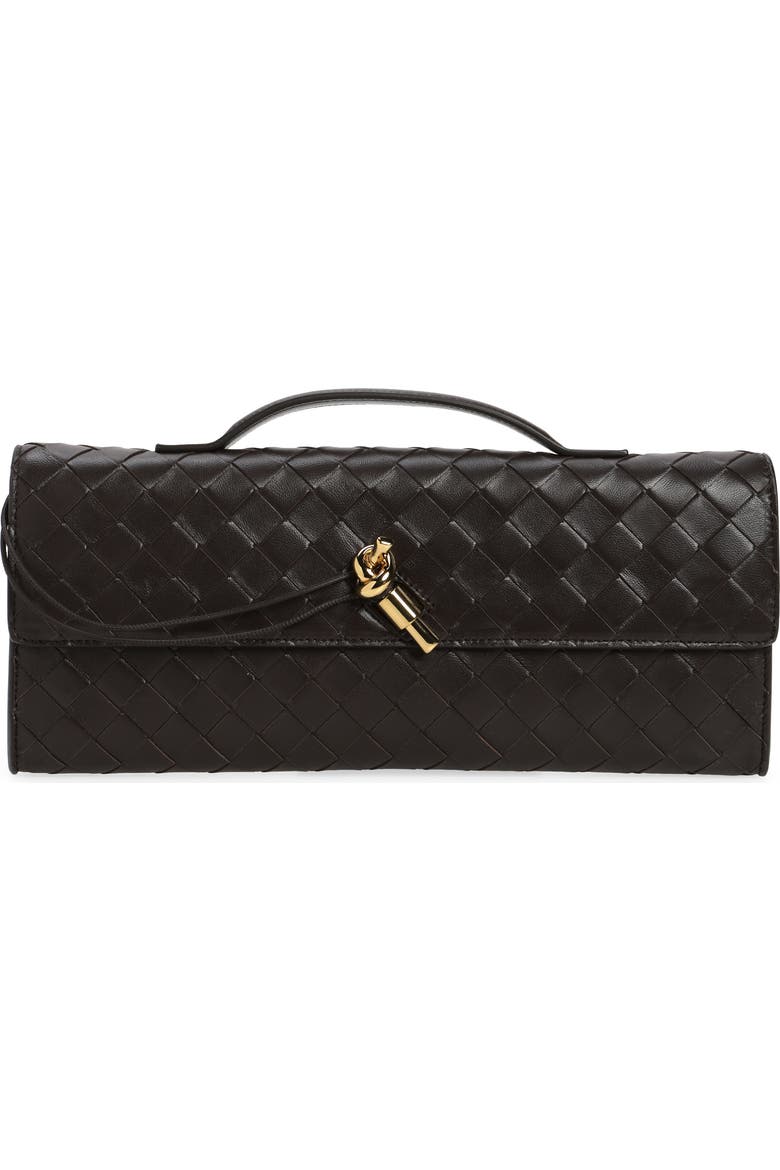 Long Andiamo Intrecciato Clutch Bag
