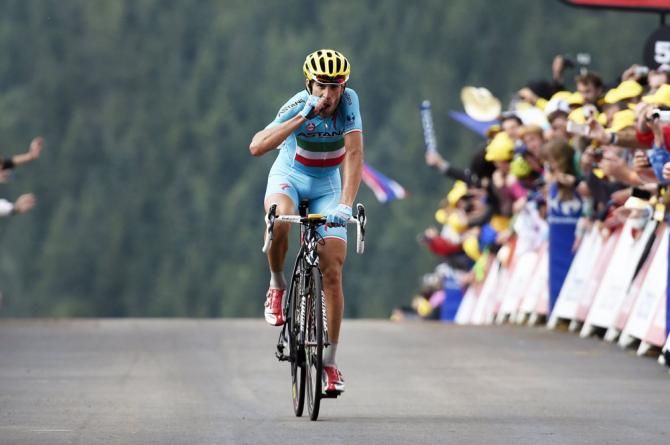 Vincenzo Nibali (Astana Pro Team) takes the win