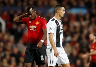 Paul Pogba faced Juventus with Manchester United in last season's Champions League group stage