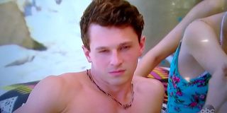 Bachelor in Paradise 2019 Connor glares at Dean with Caelynn ABC