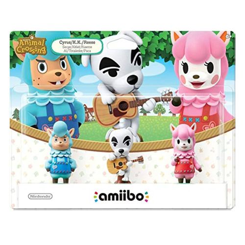 Nintendo Animal Crossing Series amiibo 3-Pack (Cyrus/K.K./Reese)