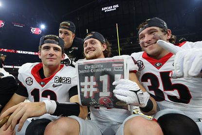 Georgia Bulldogs win college football title