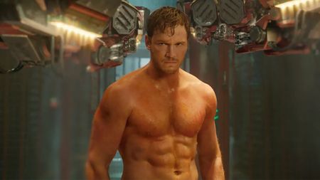 Chris Pratt as Peter Quill/Star-Lord in Guardians of the Galaxy