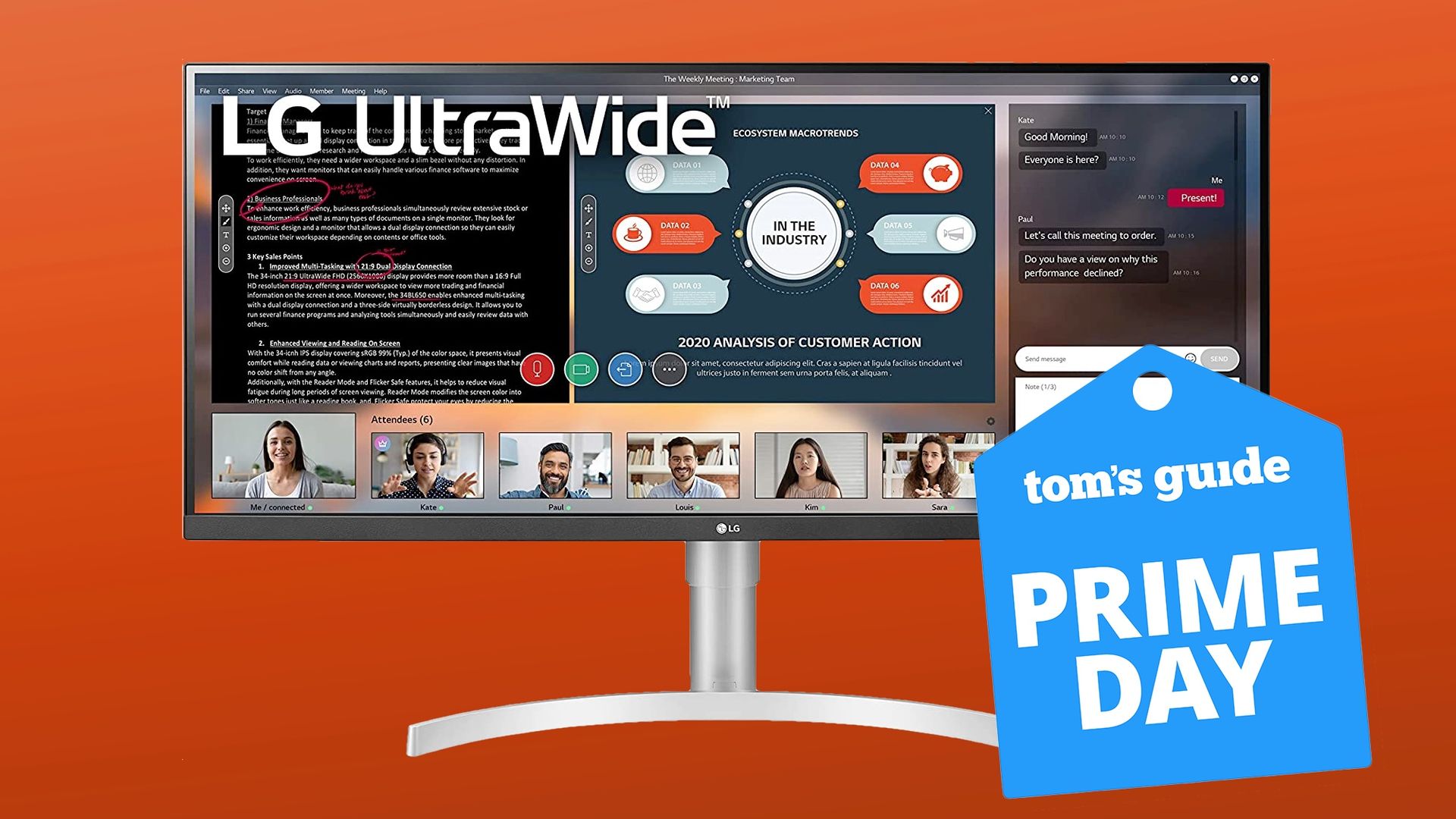 Best Prime Day computer monitor deals Day 2 Tom's Guide