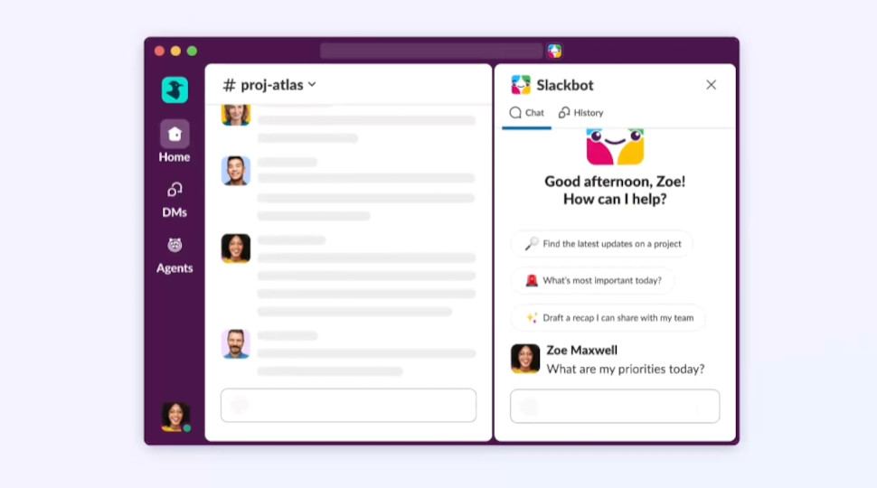 New Slack Slackbot
