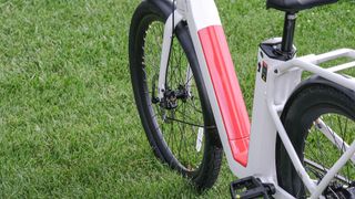 NIU BQi-C3 Pro E-bike parked on grass in park