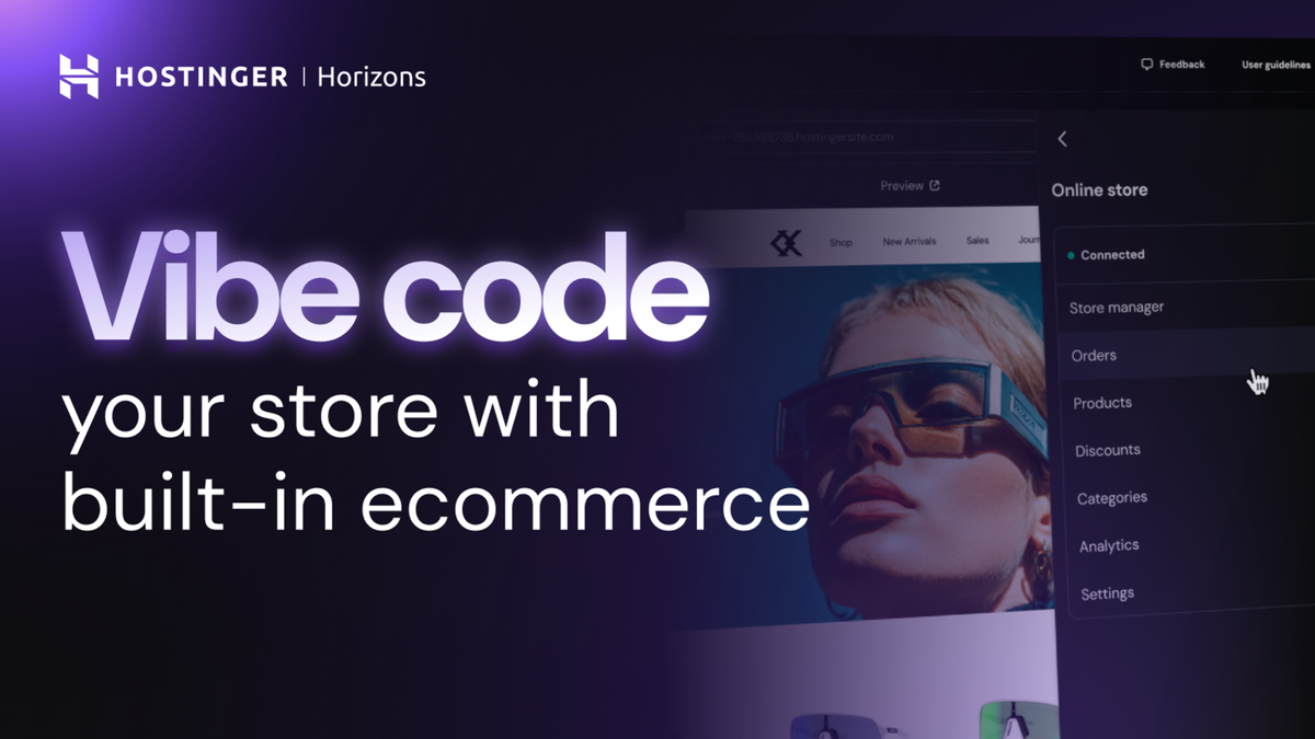 Build an online store in seconds? One of our favorite website builders is adding ecommerce capabilities to its vibe coding platform