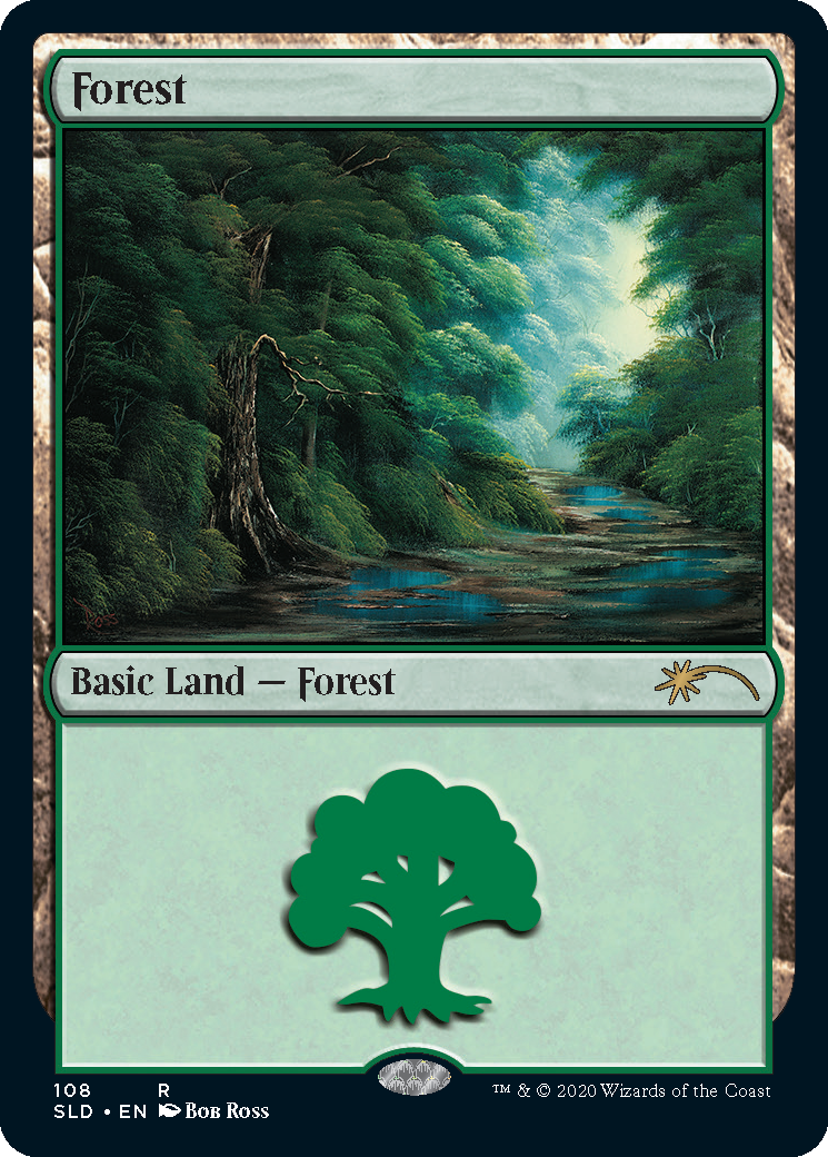 Magic: The Gathering Bob Ross cards
