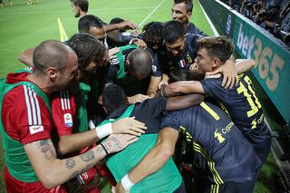 Juventus huddle