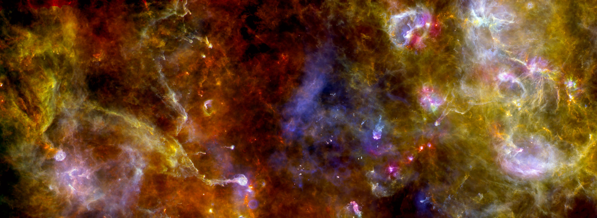 New image of the Cygnus-X star-forming region