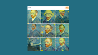 Results from the Dall-E - Van Gogh