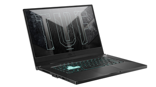 A photo of the Asus TUF Dash F15, one of the best laptops for gaming