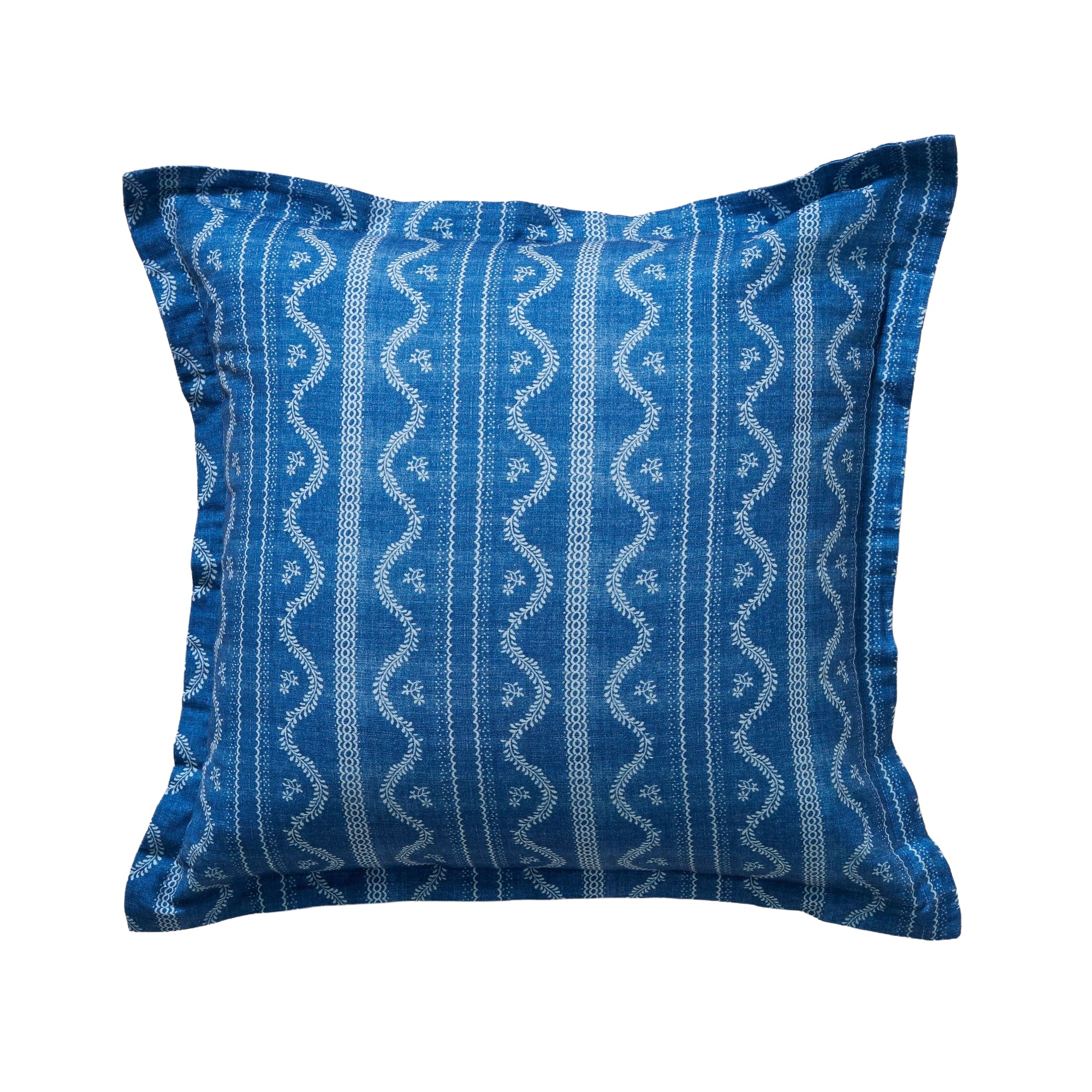 Greenrow printed floral scallop pillow cover, $49