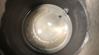 Limescale in kettle