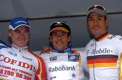 San Remo podium