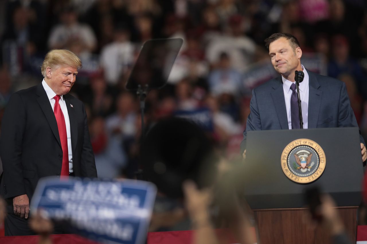 Kris Kobach.