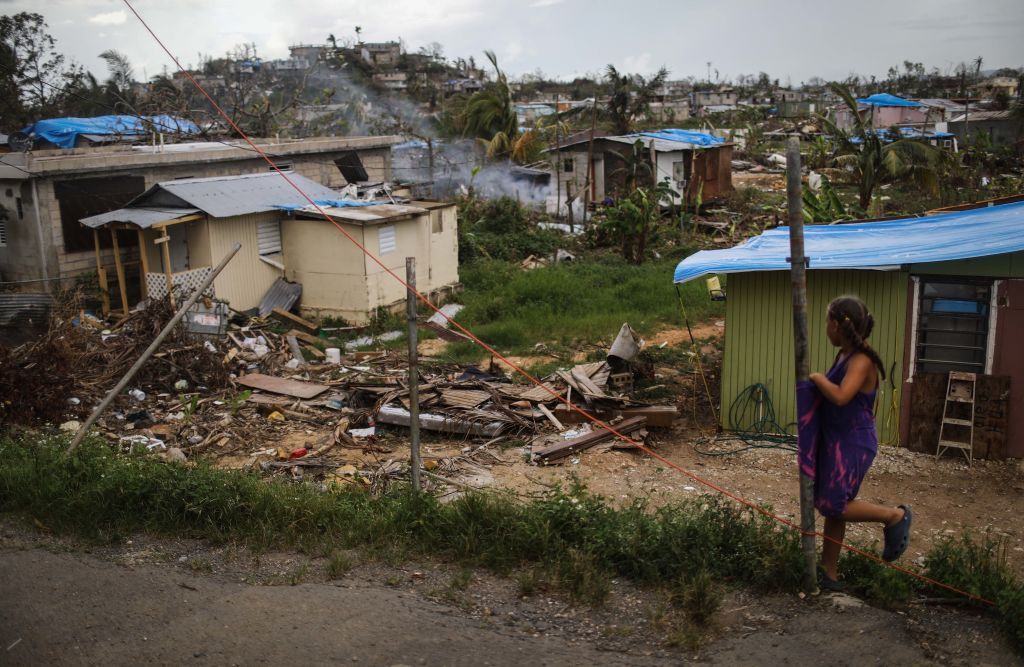 Puerto Rico after hurricane Maria.