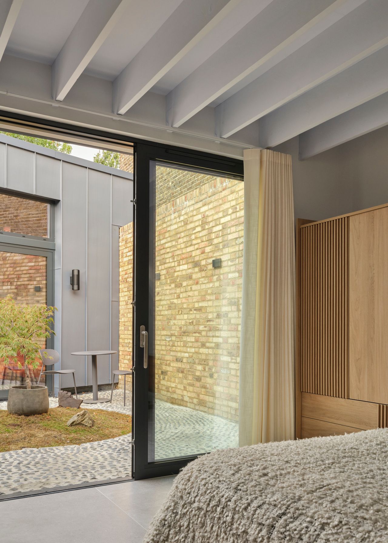 The new house is a private sanctuary in the city