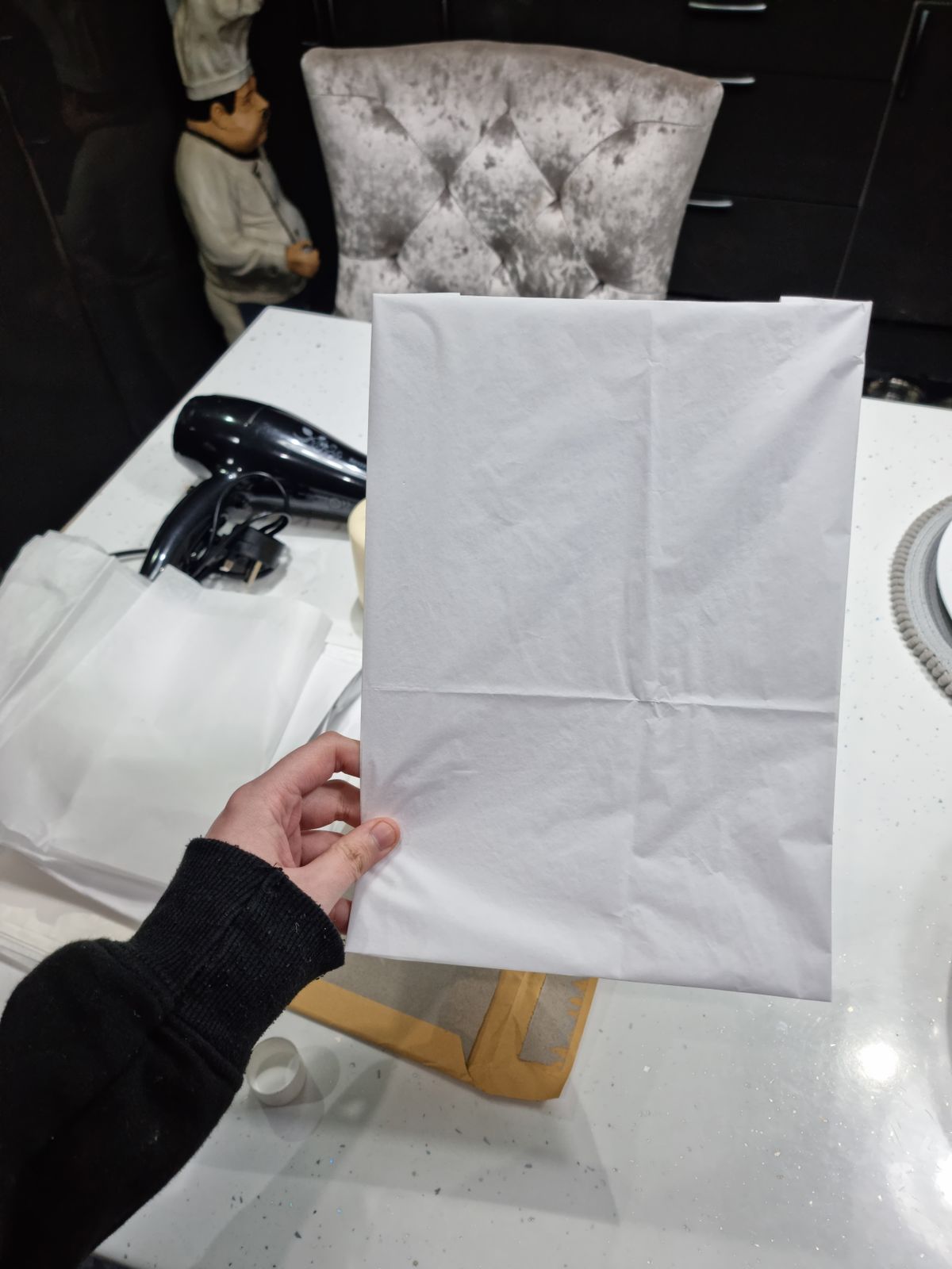 Christmas candle DIY project photo printing
