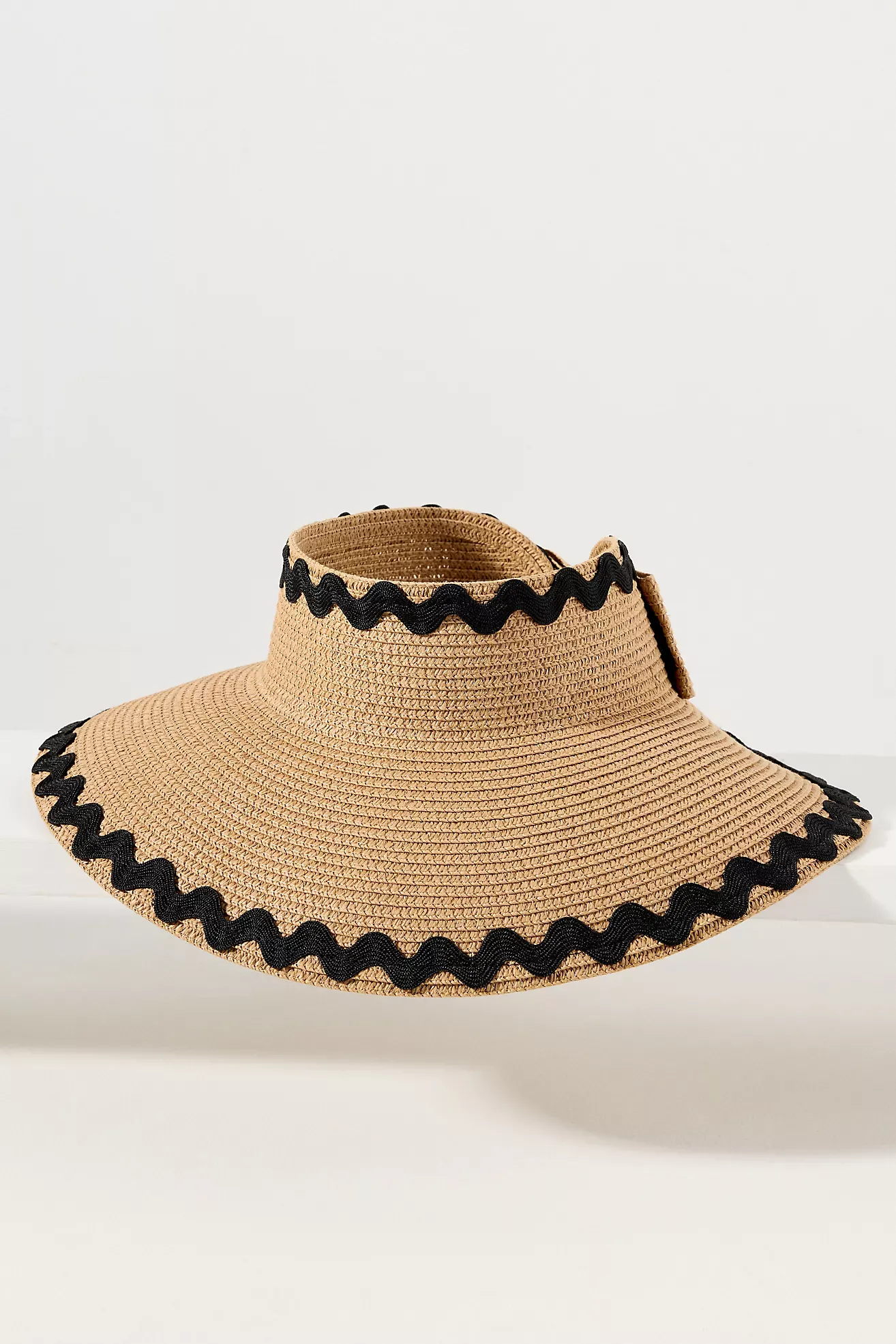 Ric Rac Straw Visor