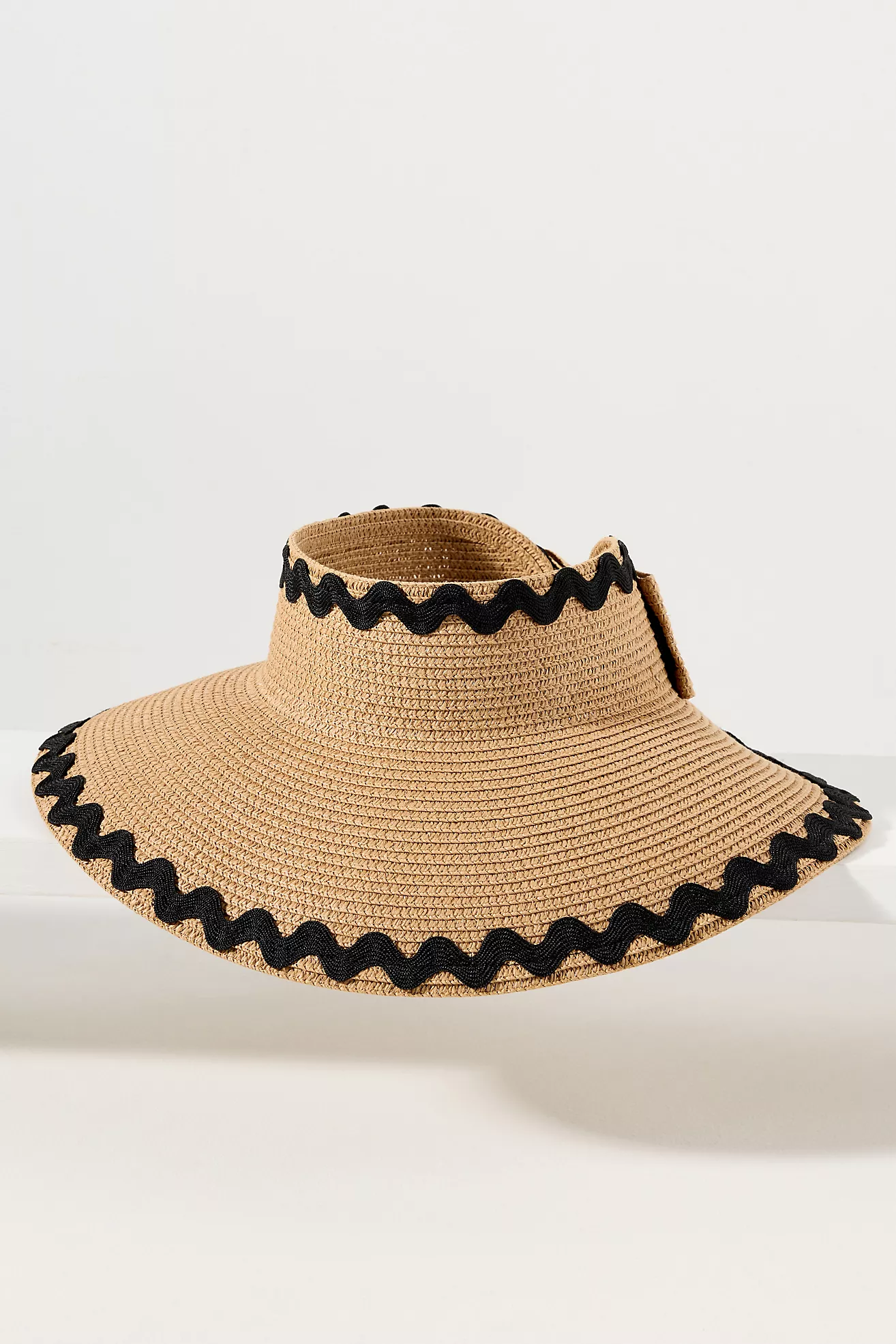 Ric Rac Straw Visor