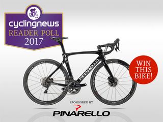 Enter the 2017 Reader Poll for the chance to win a Pinarello Dogma F10
