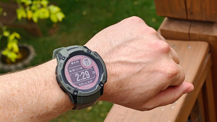 Wearing the Garmin Instinct 2X Solar outdoors in the sun