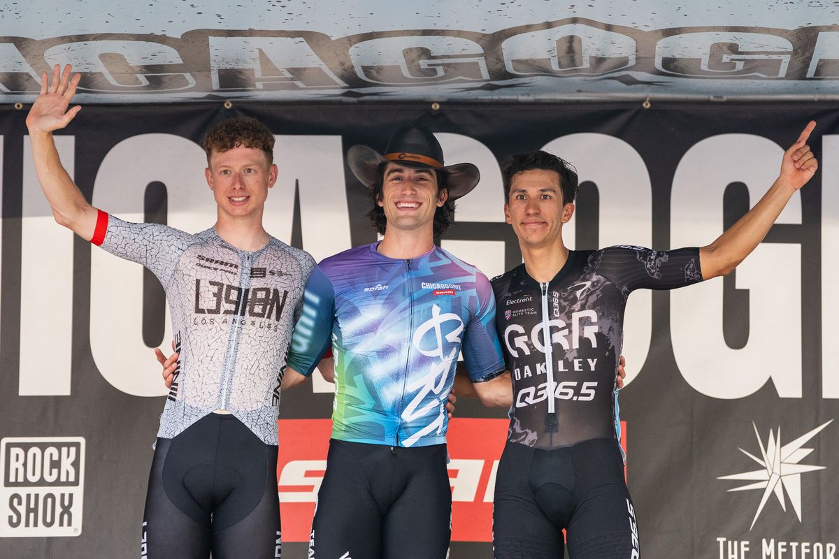 ACC #4 elite men's podium at 2026 ACC Fulton Market Grand Prix in Chicago
