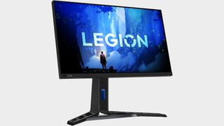 Lenovo Legion Y25-30 gaming monitor on a grey background