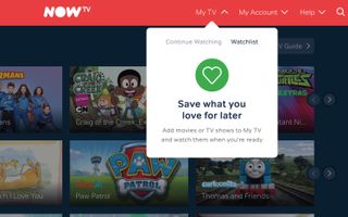 The Watchlist is a user-friendly and handy feature for lining up your next binge watch