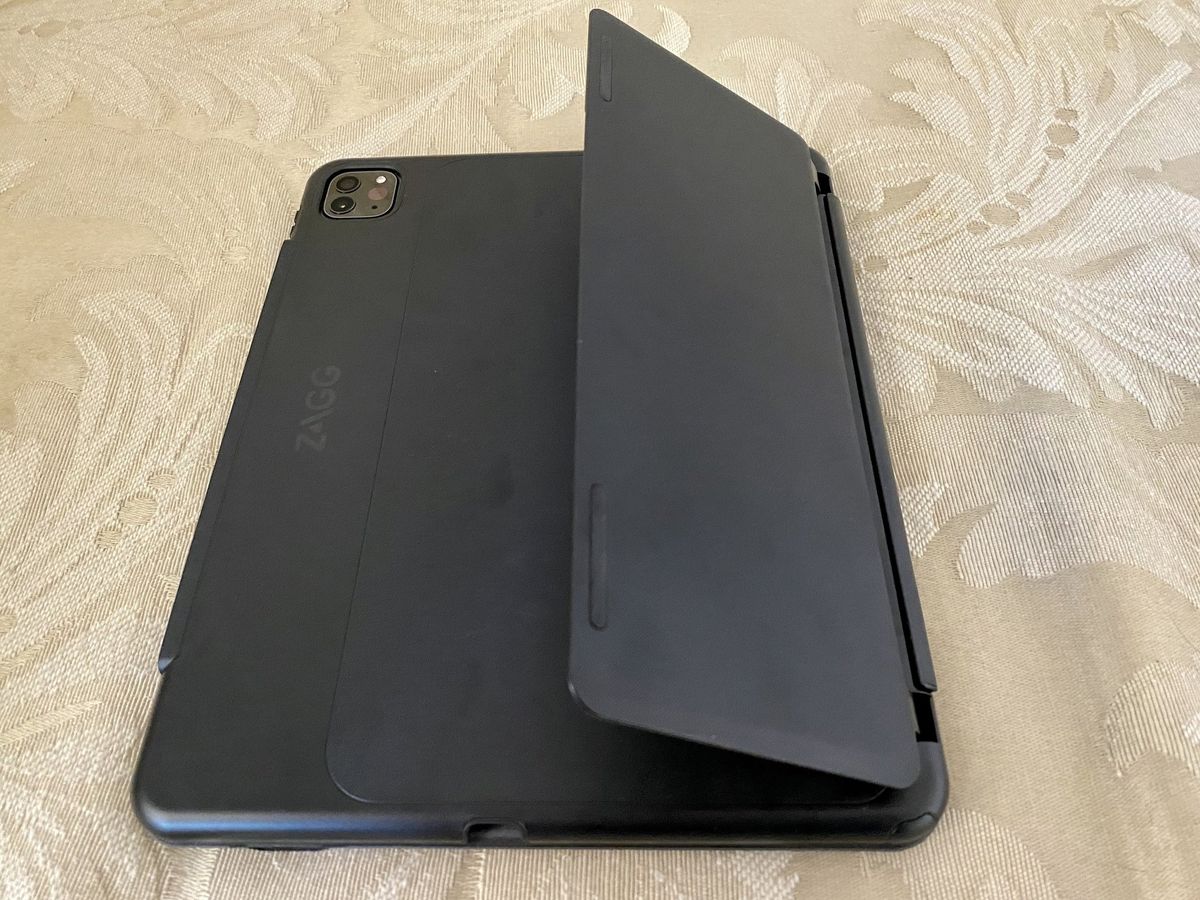 Zagg Slim Book Go Kickstand Open