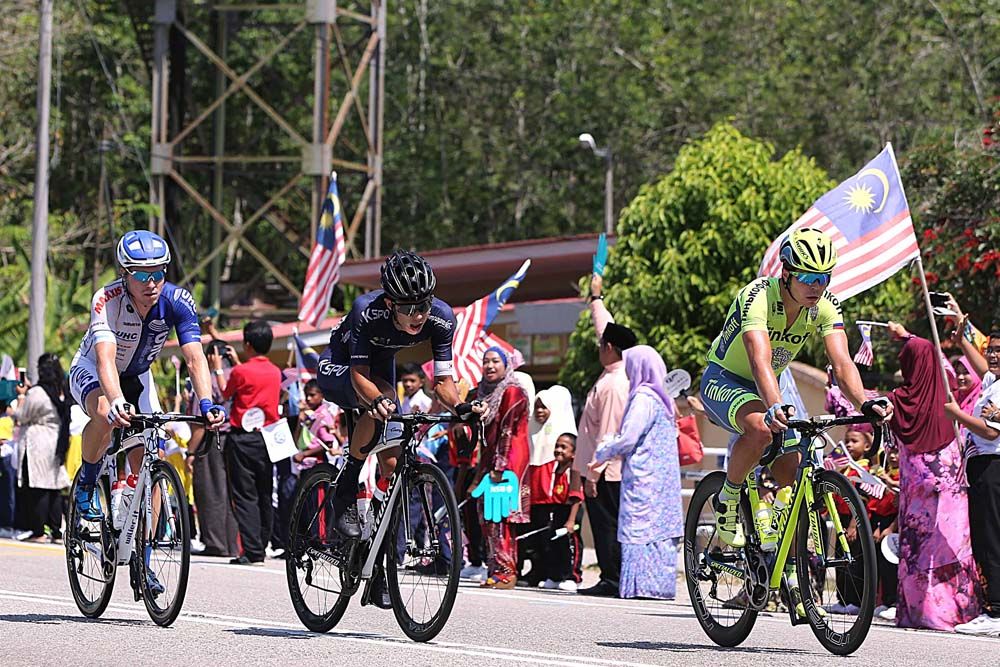 Juraj Sagan (Tinkoff) was again in the action