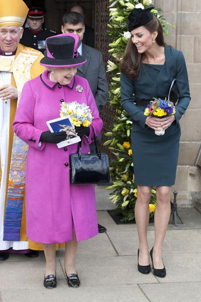Kate Middleton and The Queen - Diamond Jubilee 2012 - Maire Claire - Marie Claire UK