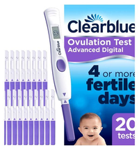 Clearblue Advanced Digital Ovulation Test Kit (OPK), 1 Digital Holder And 20 Tests, £36.99