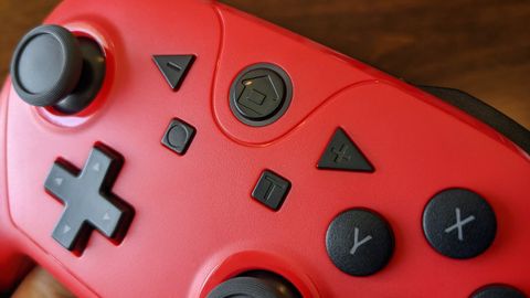 Yccteam Wireless Pro Game Controller Red Home Button