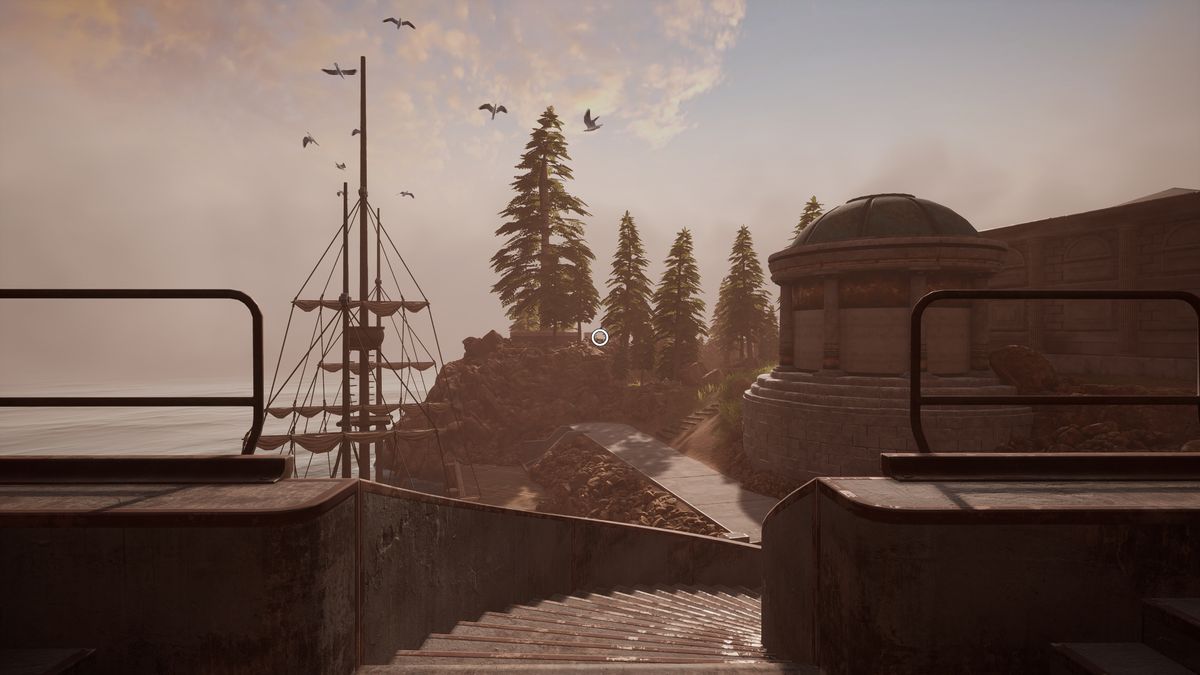 Myst 2021 DLSS and FSR image quality comparisons