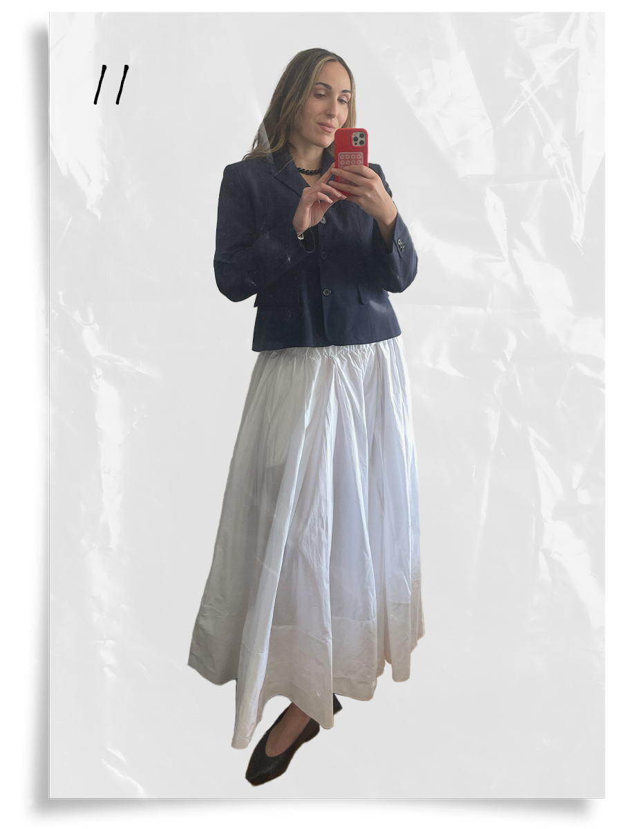 senior fashion editor Anna LaPlaca's anti-trend summer capsule wardrobe