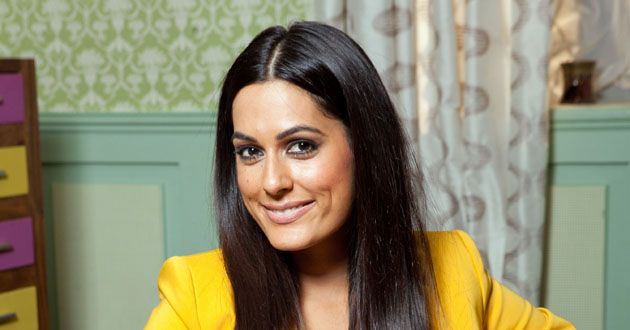 Amrit Maghera plays Neeta Kaur in Hollyoaks