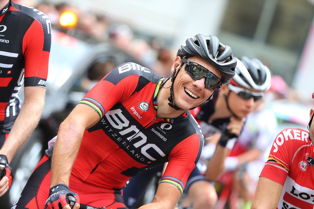 A smiling Philippe Gilbert