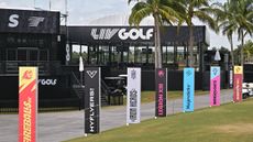 Signage at LIV Golf Miami