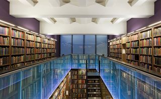 Interior of the London Library