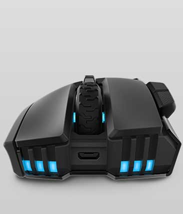 Als je van symmetrie houdt, dan vind je het design van Corsair waarschijnlijk niks.