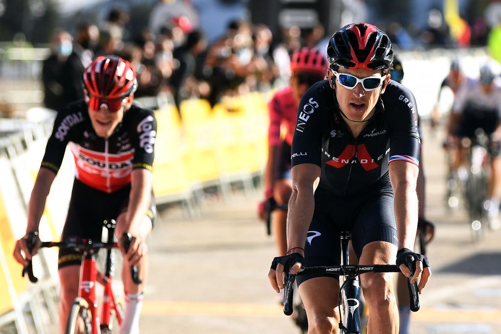 Geraint Thomas (Ineos Grenadiers) finished fourth on stage 3 at Volta a Catalunya