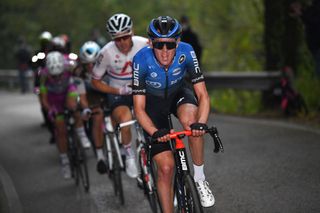 SAN DANIELE DEL FRIULI ITALY OCTOBER 20 Ben Oconnor of Australia and NTT Pro Cycling Team Breakaway during the 103rd Giro dItalia 2020 Stage 16 a 229km stage from Udine to San Daniele Del Friuli 249m girodiitalia Giro on October 20 2020 in San Daniele Del Friuli Italy Photo by Tim de WaeleGetty Images