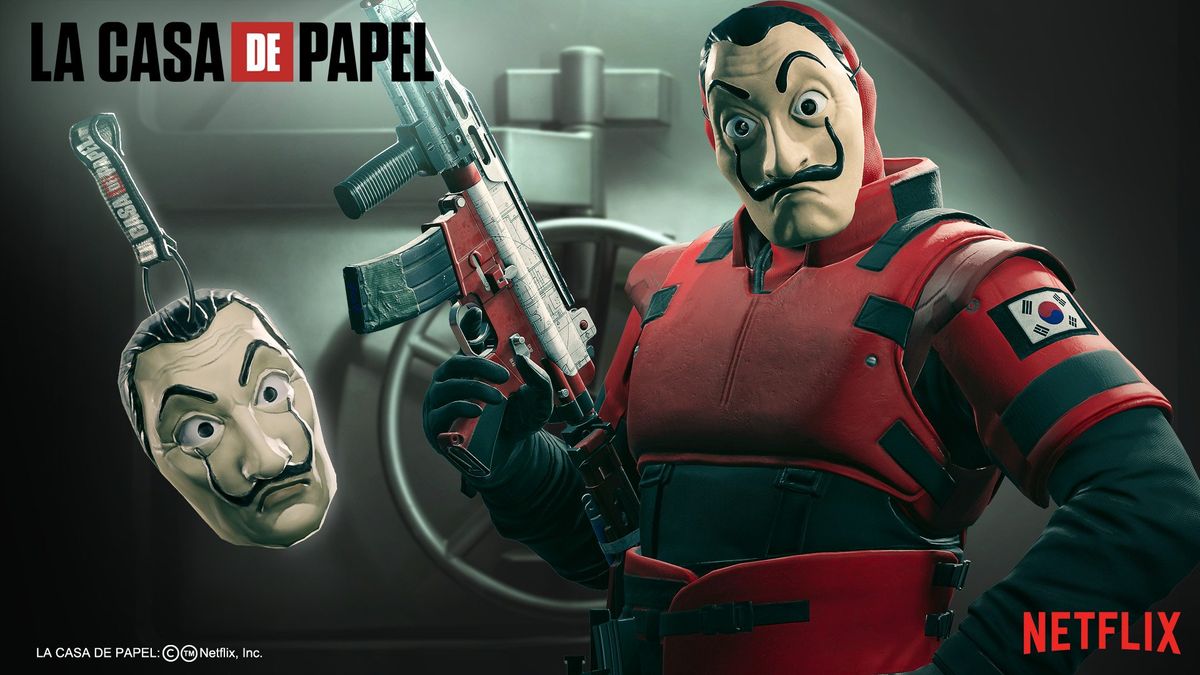 Rainbow Six Siege Money Heist Vigil Skin